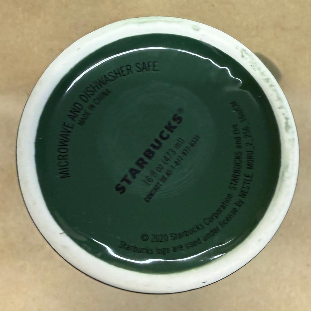 Starbucks Tall Siren Holiday Swirl Mug-2020